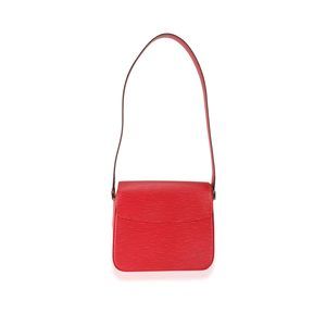 Louis Vuitton Rouge Epi Leather Buci Shoulder Bag